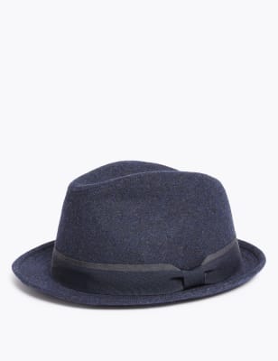 

M&S Collection Trilby de lanaMens - Indigo Mix, Indigo Mix