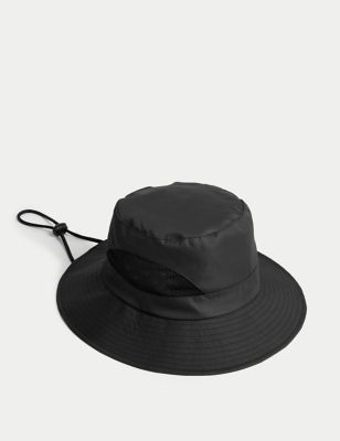 

Mens M&S Collection Packable Ambassador Hat - Black, Black