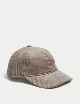 

Mens M&S Collection Cotton Rich Corduroy Baseball Cap - Mole, Mole