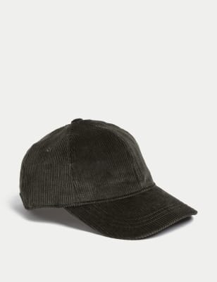 Casquette en velours côtelé DELIA Femme, NOIR