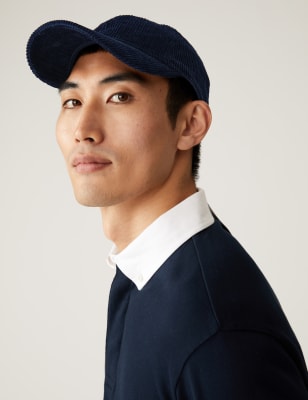 

M&S Collection Gorra de béisbol de panaMens - Navy, Navy