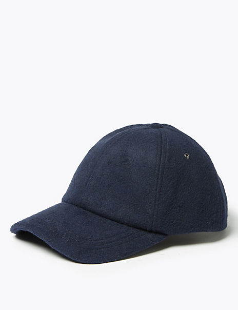 Wool Baseball Cap | M&S Collection | M&S