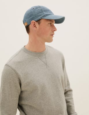 Denim cheap baseball cap