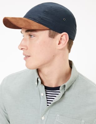man with baseball cap