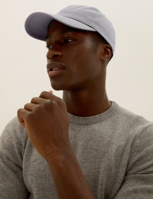 

Mens M&S Collection Baseball Cap - Grey, Grey