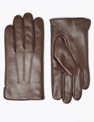 Gants en cuir, dot&eacute;s de la technologie Thermowarmth&trade;