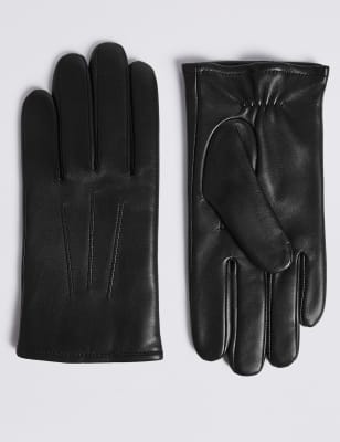 Gants en cuir, dot&eacute;s de la technologie Thermowarmth&trade;