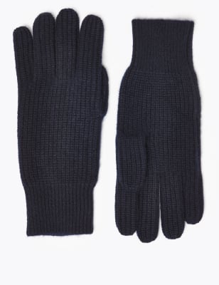 Gants en maille de cachemire