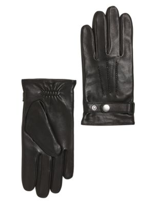 M&S Mens Luxury Italian Leather Gloves