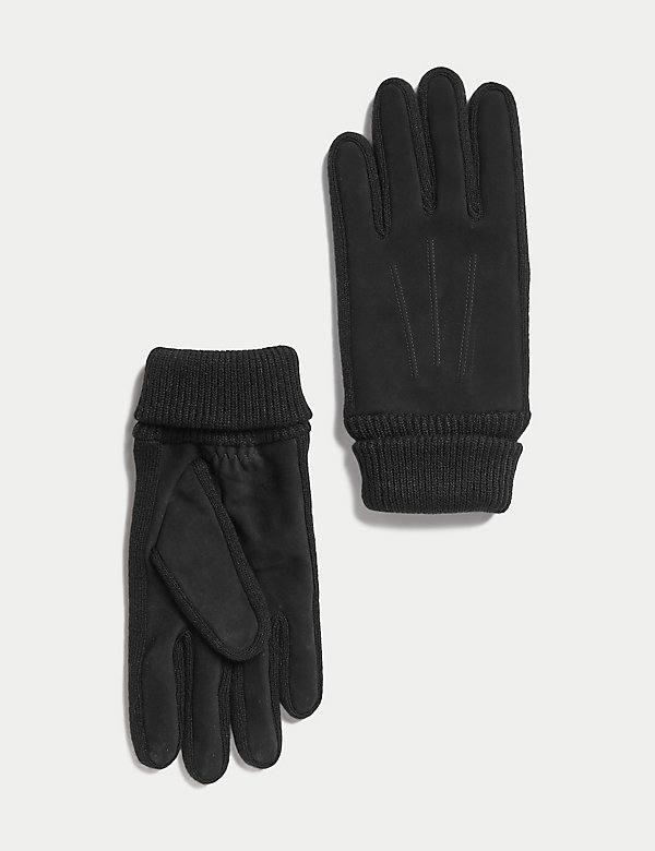 Γάντια από δέρμα nubuck - GR