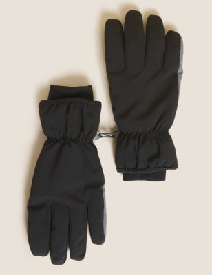 

Mens M&S Collection Wind Resistant Gloves with Thermowarmth™ - Black, Black