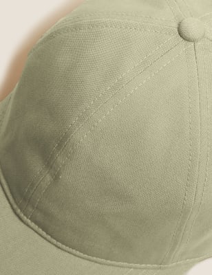 

Mens M&S Collection Baseball Cap - Green, Green