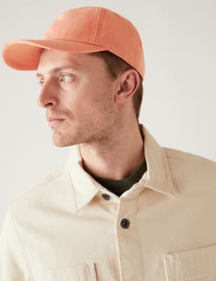 

M&S Collection Gorra de béisbolMens - Naranja Oscuro, Naranja Oscuro