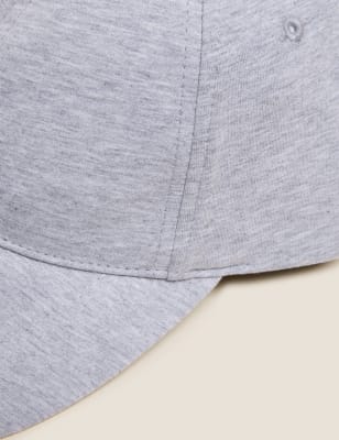 

M&S Collection Gorra de béisbol de algodónMens - Gris, Gris