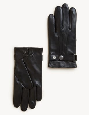

Mens Autograph Lederhandschuhe - Black, Black