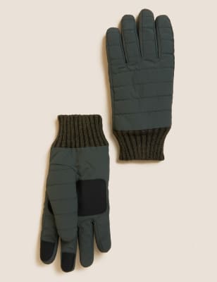 

Mens M&S Collection Handschuhe mit Thermowarmth™ - Green, Green