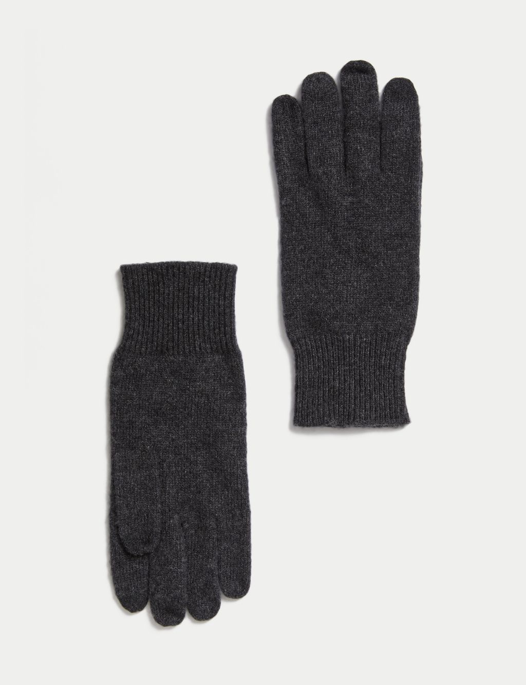 Pure Cashmere Knitted Gloves image 1