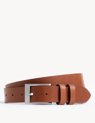 Leather Reversible Belt, M&S Collection