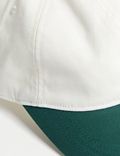 Pure Cotton Colour Block Baseball Cap