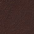 Italian Leather Rectangular Buckle Belt - brown