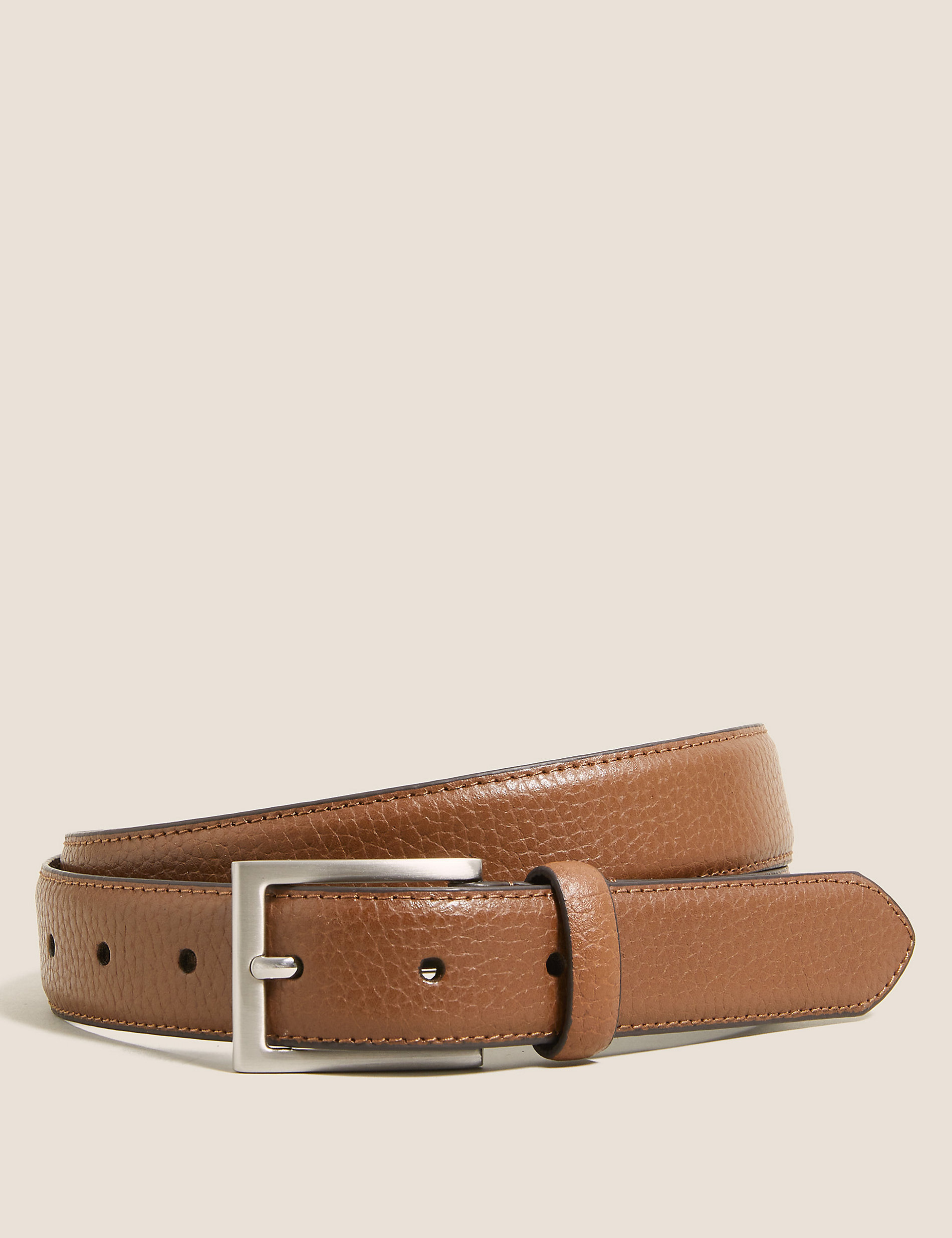 Vintage Brown Leather Slim Western Style Belt Length 112 cm Accessories Belts & Braces Belts 