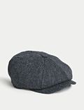 Chapeau style casquette en laine, dotée de la technologie Thermowarmth™