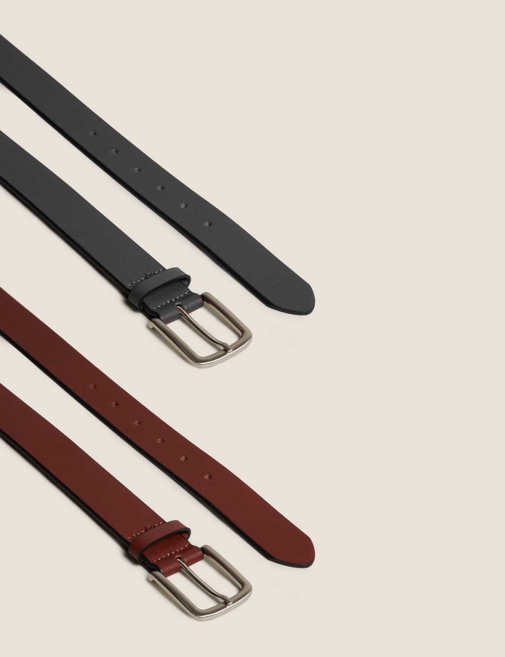 2pk Leather Belts image 2