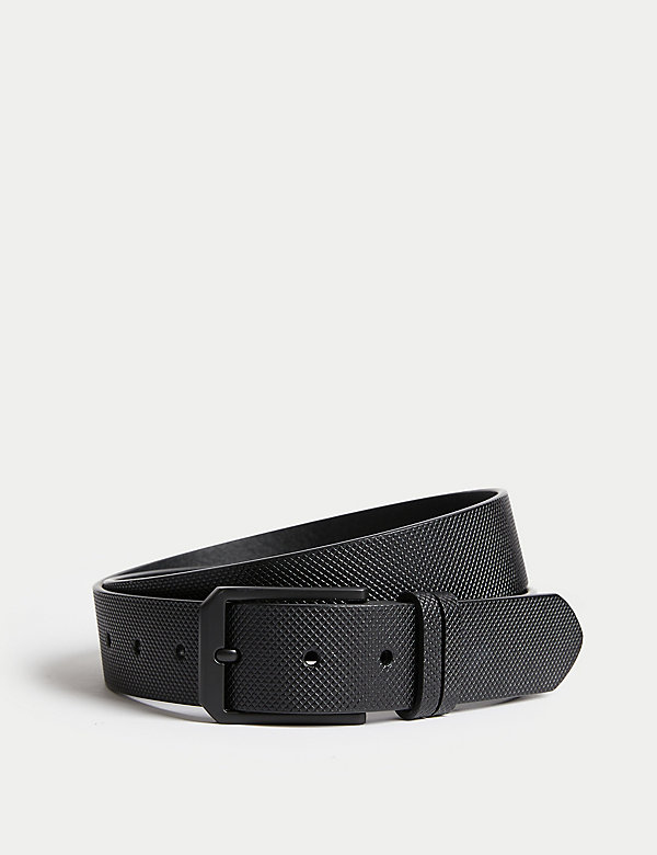 Leather Textured Belt - KG