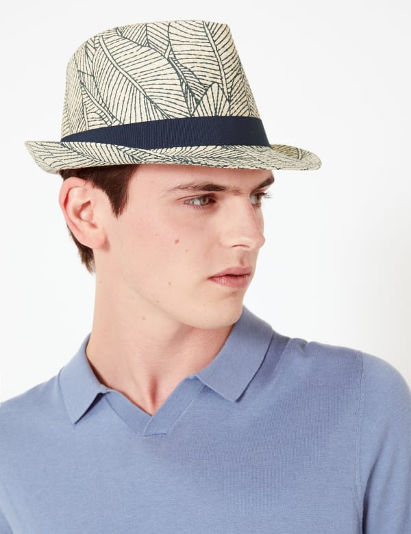 Tropical Print Trilby
