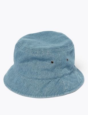 Denim Bucket Hat | M&S Collection | M&S