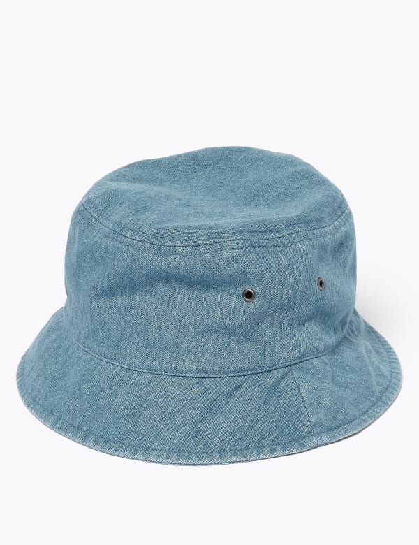 Denim Bucket Hat