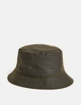 

Mens M&S Collection Waxed Cotton Bucket Hat with Thermowarmth™ - Khaki Mix, Khaki Mix