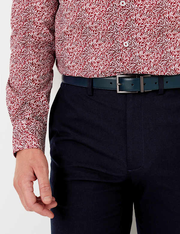 Leather Reversible Belt