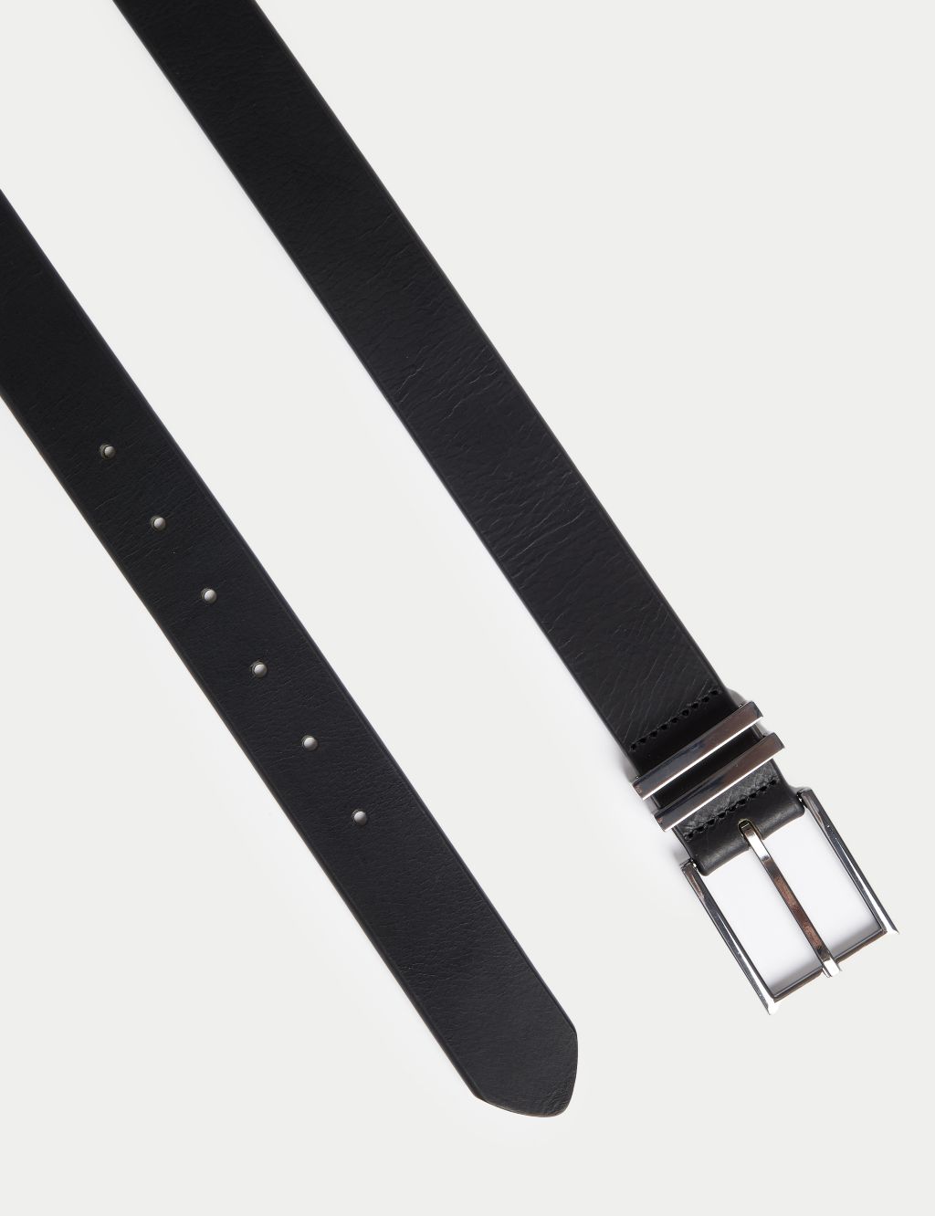 Black Leather Belt image 2