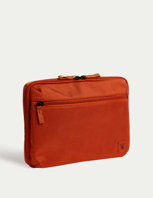 

Mens M&S Collection Recycled Polyester Pro-Tect™ Organiser - Orange, Orange