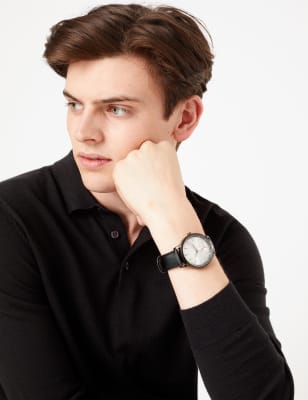 Montre d&eacute;contract&eacute;e avec cadran pour secondes