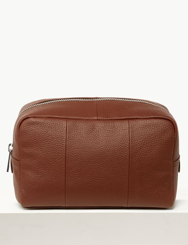 Leather Washbag