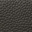 Leather Washbag - black