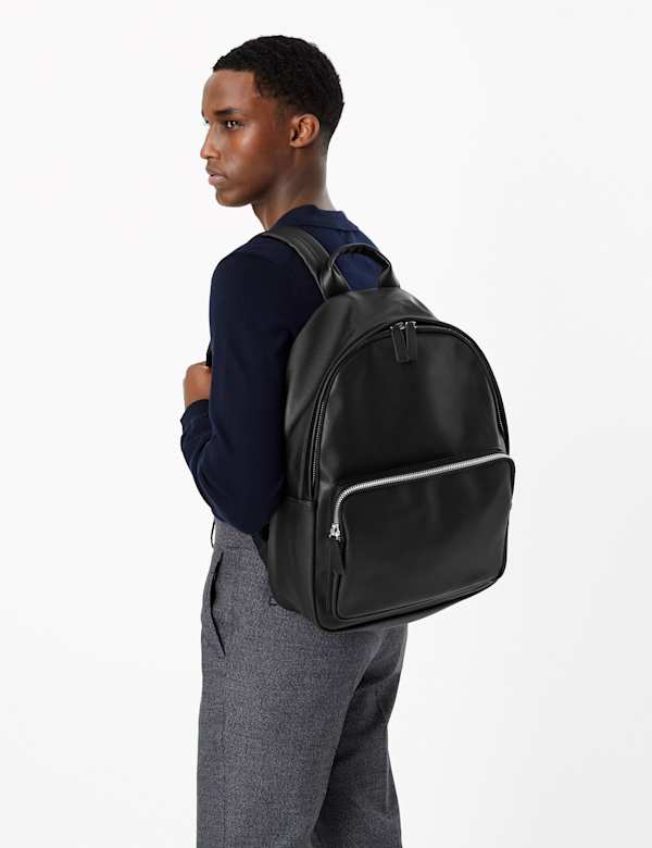Saffiano Backpack