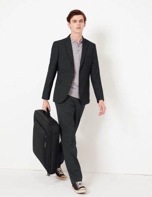 

M&S Collection Portatrajes Pro-Tect™Mens - Black, Black