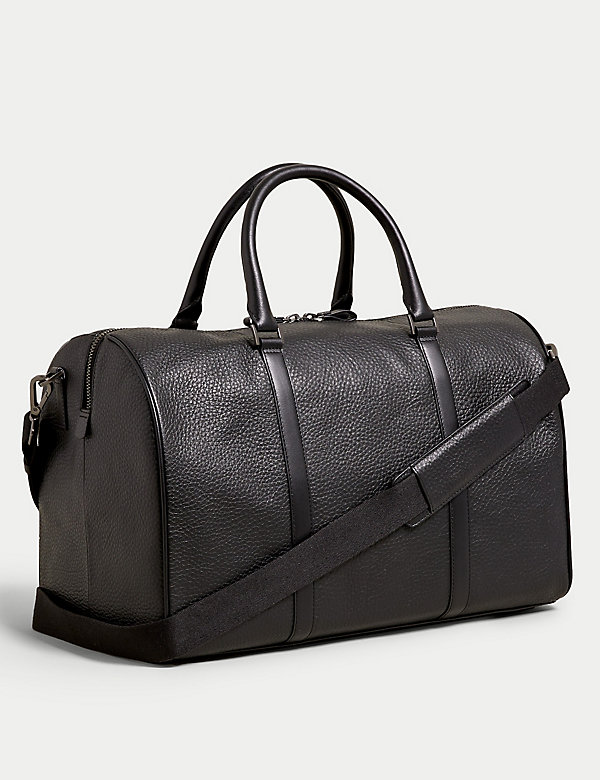 Leather Weekend Bag - BB