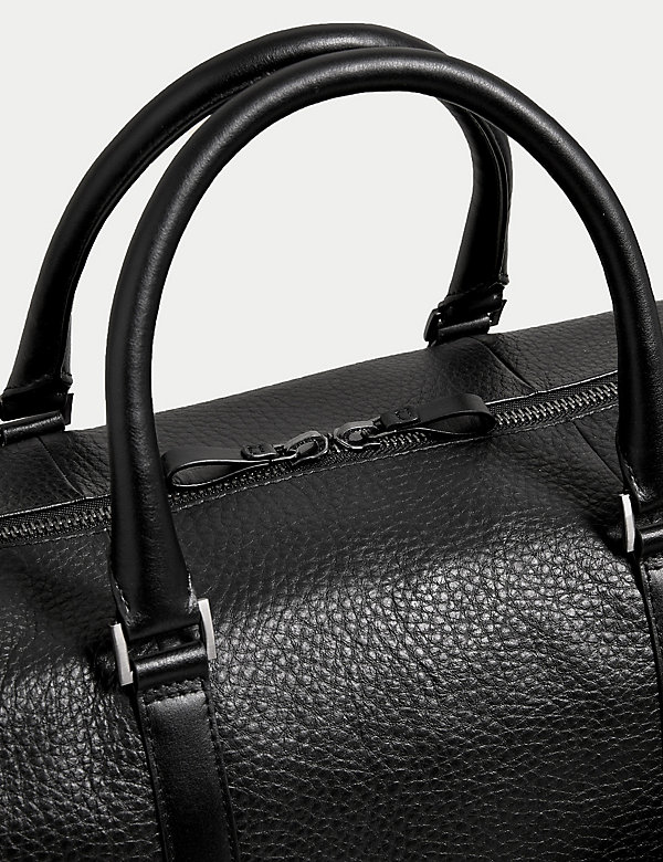 Leather Weekend Bag - MK