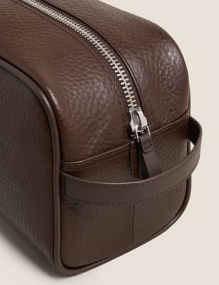 Leather Washbag