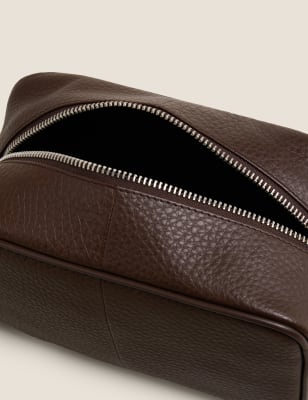 Leather Washbag