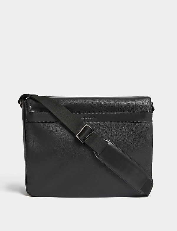 Leather Messenger Bag - CA