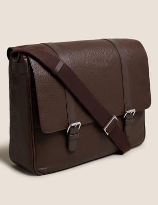 Leather Messenger Bag