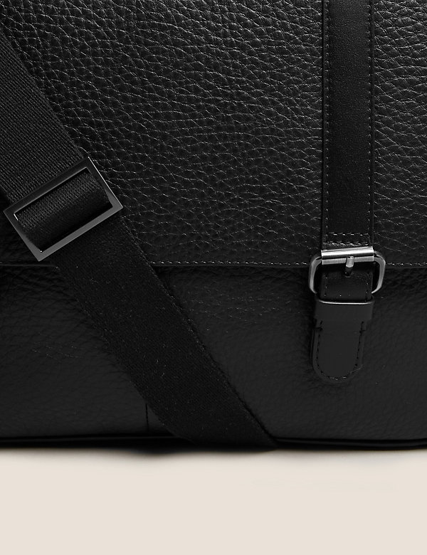 Leather Messenger Bag - HK