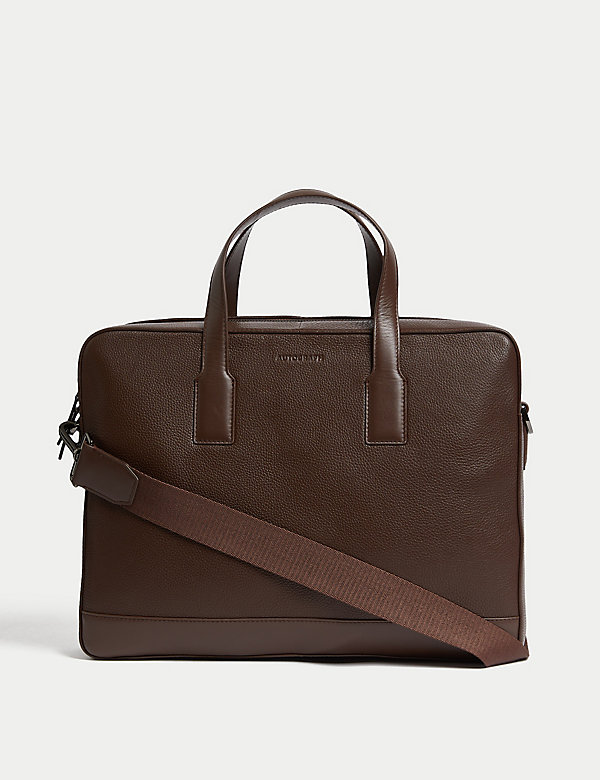 Leather Laptop Bag - ID