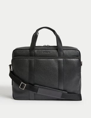 Leather Laptop Bag | M&S US