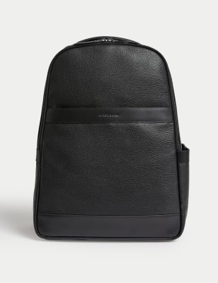 Leather Backpack | Autograph | M&S